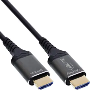 InLine HDMI AOC Cable 17925X Ultra High Speed 8K, 25 m, Active Optical Cable