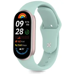 Ремешок Tech-Protect ICONBAND PURE для Xiaomi Smart Band 8/9/10 NFC — мятный