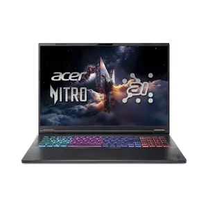 Laptop Acer Nitro 18 AI AN18-61-R698, AMD Ryzen AI 7 PRO 350 3.5 GHz, 18" WQXGA 2560×1600, 16 GB DDR5, 1 TB SSD, NVIDIA GeForce RTX 5060, Windows 11 Home, Black
