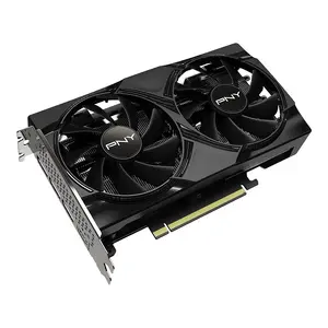 Graphics Card PNY GeForce RTX 5060 Dual Fan 8GB OC — Dual-fan GPU, 8GB GDDR, factory overclocked
