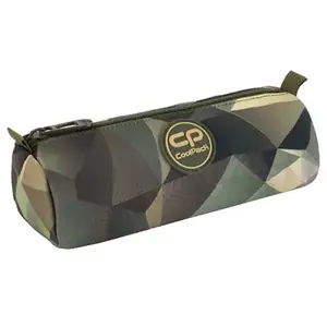Pencil case CoolPack Tube Hedge F061731 – tubular school pencil pouch, durable fabric, zipper closure
