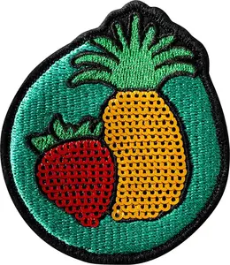 Badge LAUT MAGMOJI — fabric plush multicolour badge with magnetic attachment (1 pc)