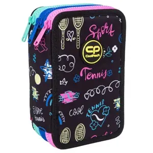 Пенал cool pack Jumper 3 Tennis Star F067691 — трехсекционный школьный пенал с отделениями