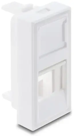 H‑Module Cover DELOCK 22.5×45 mm 1‑port Photo 2