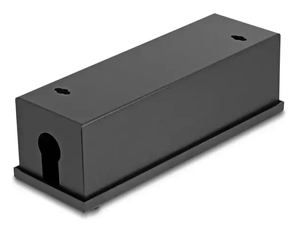DeLOCK Easy 45 distribution box, metal, black Photo 3