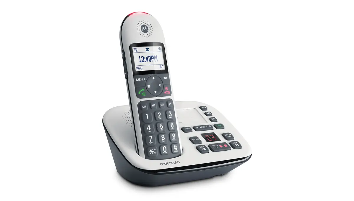 Bezvadu telefons MOTOROLA CD5011 DECT ar