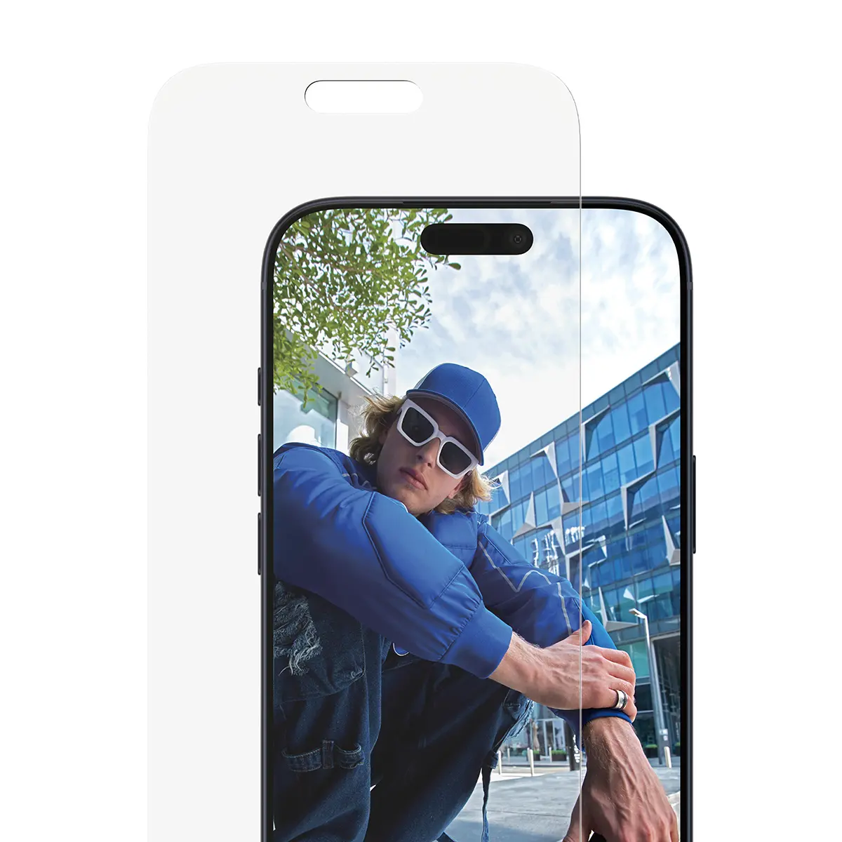 PanzerGlass Classic Fit rūdītā stikla ekrāna