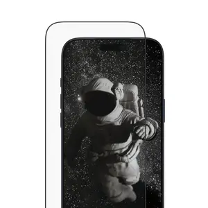 Защитное стекло PanzerGlass Ceramic II для iPhone 17 Pro Max — ультраширокий формат, закалённое стекло, сухая установка