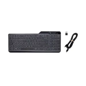 HP 400 Backlit Wired Keyboard Full-size USB Mechanical QWERTY Black