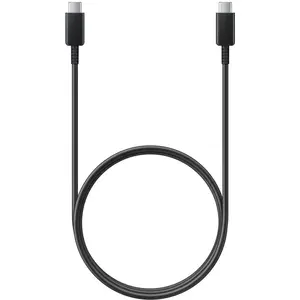 USB-C kabelis Samsung EP-DN975BBEGEU — 45W Power Delivery, 5A uzlāde, USB-C uz USB-C