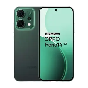 Viedtālrunis Oppo Reno14 5G — 12 GB RAM, 256 GB atmiņa, zaļš