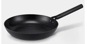 Brabantia Patron 239021 Round All-Purpose Frying Pan 28 cm Black Iron Ceramic Non-Stick PFAS-Free