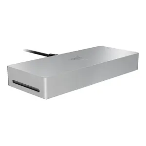 Razer Thunderbolt 5 Dock Mercury White — 4 USB Ports, 1 HDMI