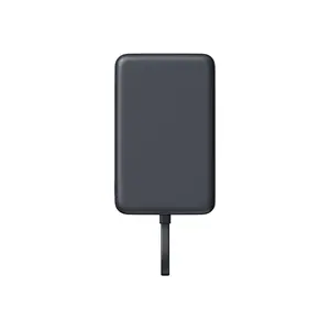 Пауэрбанк Xiaomi 33W магнитный 10000 мАч с встроенным кабелем, серый