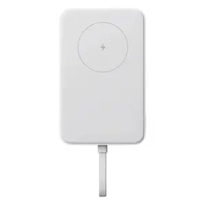 Пауэрбанк Xiaomi BHR9822GL 10000 mAh Li‑Ion с беспроводной зарядкой, 2× USB‑C, белый