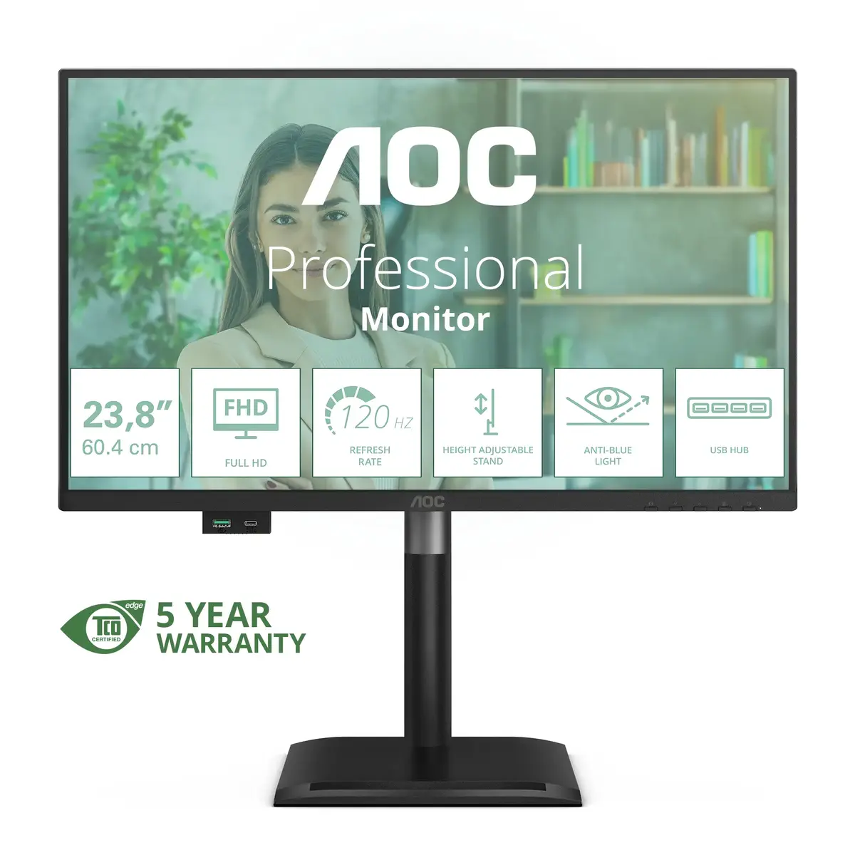 Монитор AOC 24P4U Photo 4
