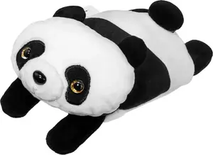 Wallet LAUT MAGMOJI — MagSafe-compatible wallet with Panda design, ABS/plush/fabric/metal/nylon, black & white