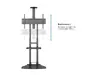 Multibrackets M Public Floorbase Basic 180 statīvs Photo 20