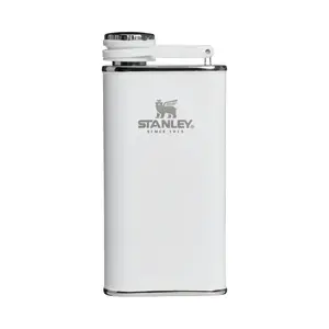 Wide Mouth Flask STANLEY The Easy-Fill 0.23L glossy white — portable liquid container, wide opening for easy filling and cleaning