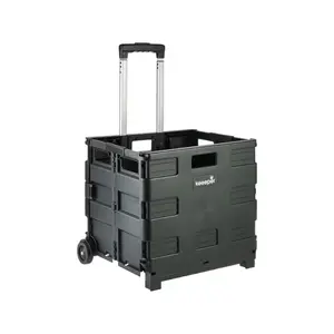 Foldable shopping cart keeeper Olli, load capacity 35 kg, 65 L