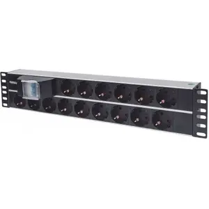 Сетевой PDU распределитель питания INTELLINET 714051 2U для 19" стоек