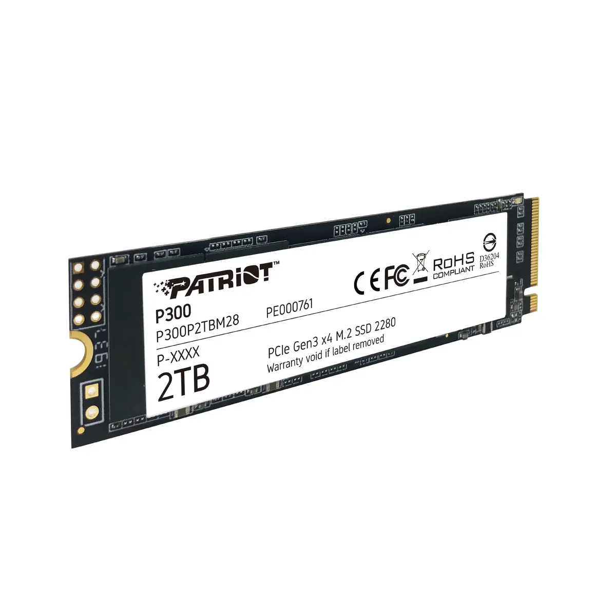 M.2 NVMe SSD PATRIOT P300 2 ТБ Photo 4