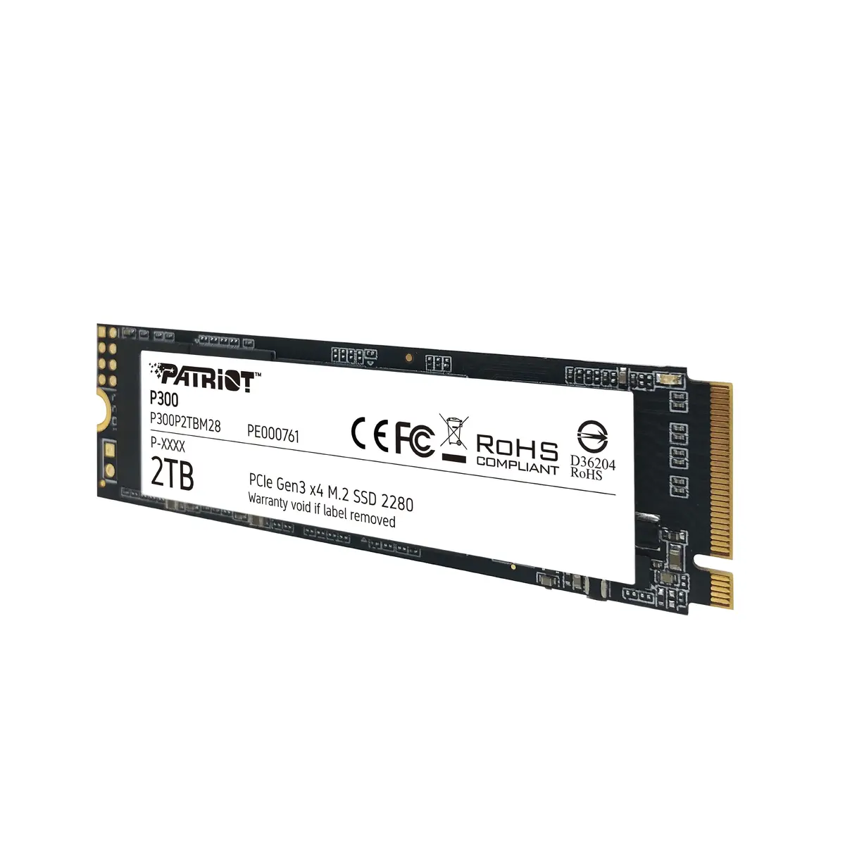M.2 NVMe SSD PATRIOT P300 2 ТБ Photo 5