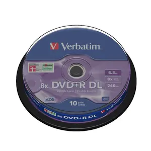 Optical Disc VERBATIM DVD+R 4.7GB 16x Spindle 10 pcs