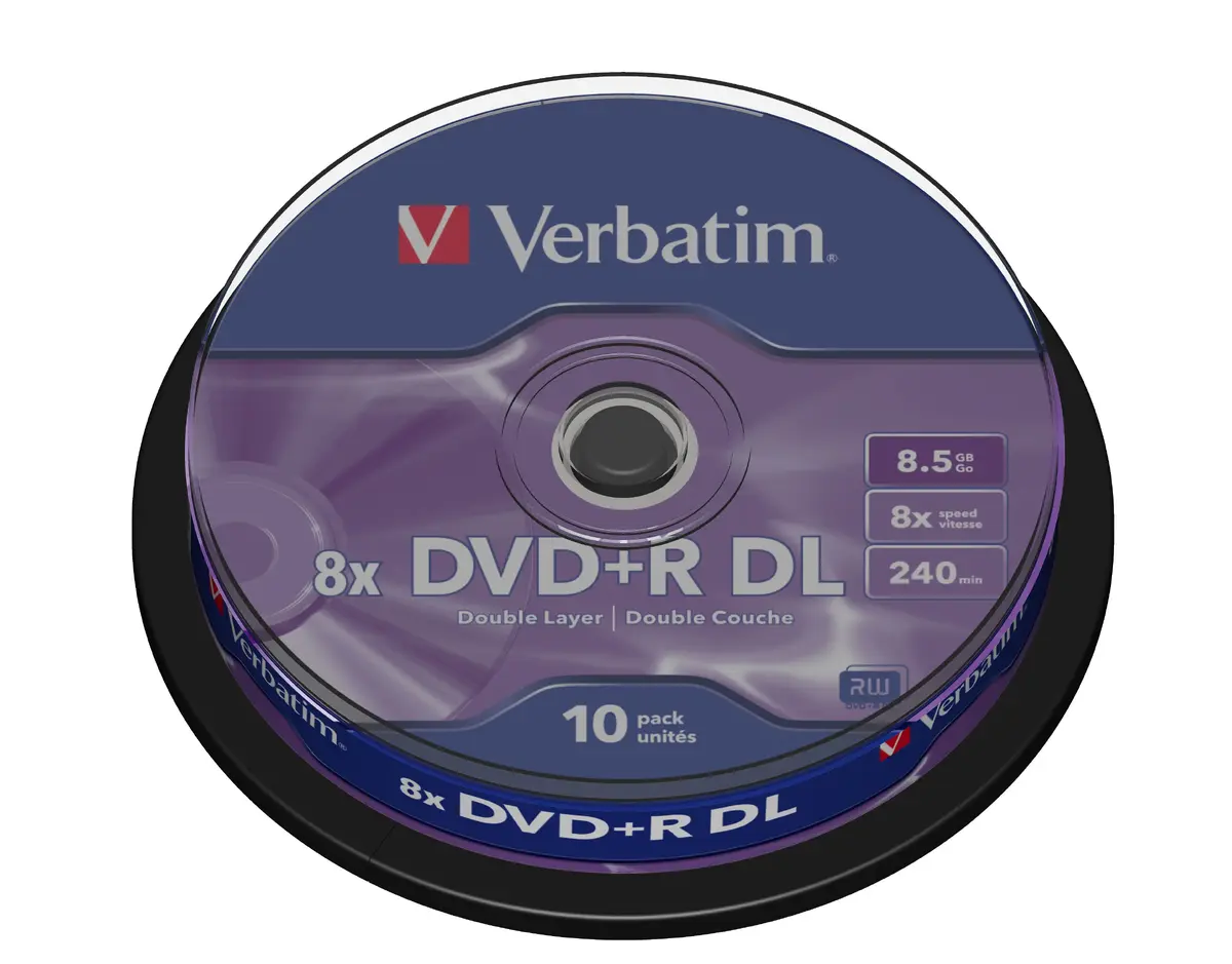 VERBATIM DVD+R 4.7GB 16x 10 gab. Photo 3