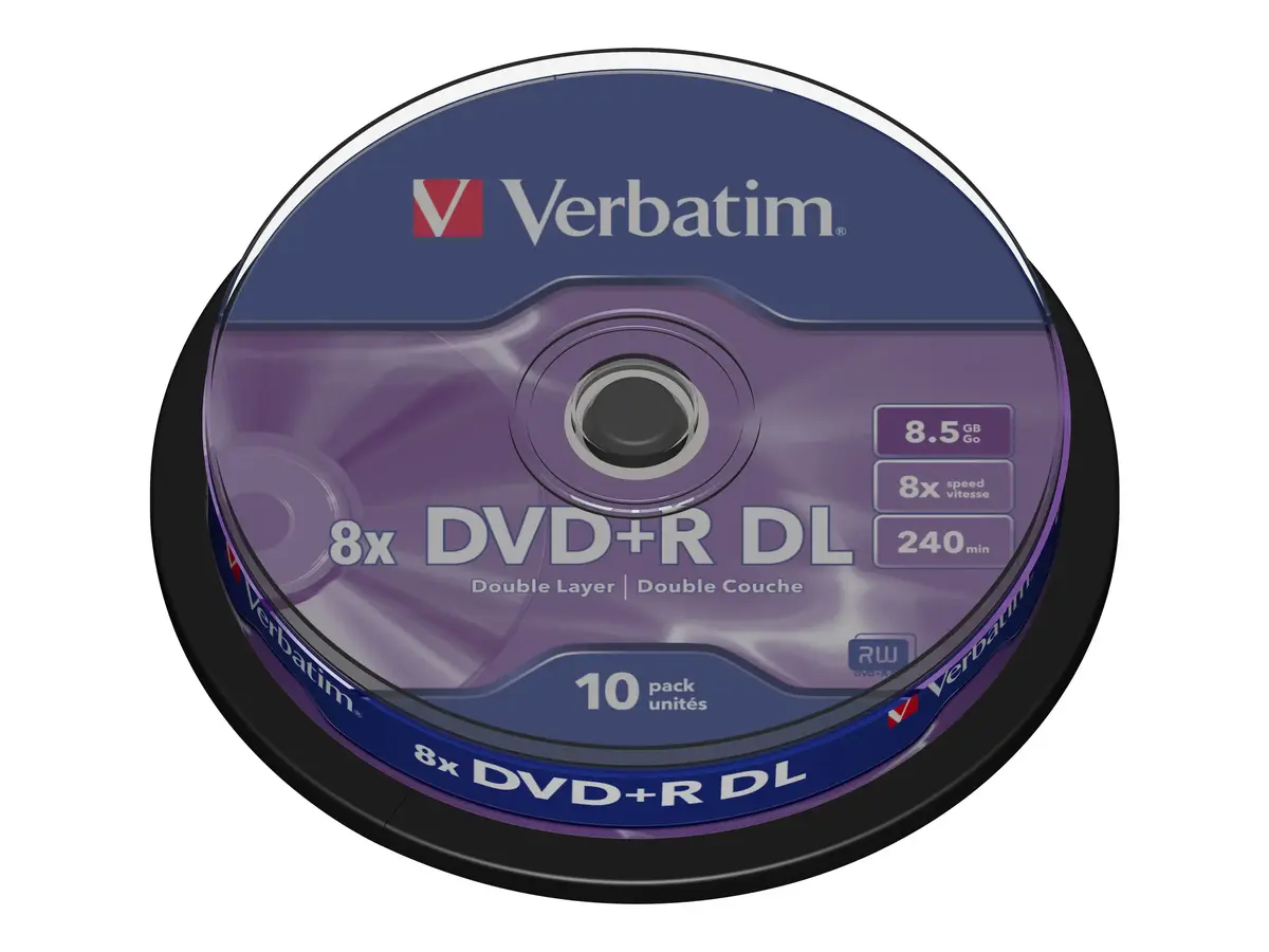 VERBATIM DVD+R 4.7GB 16x 10 gab. Photo 6