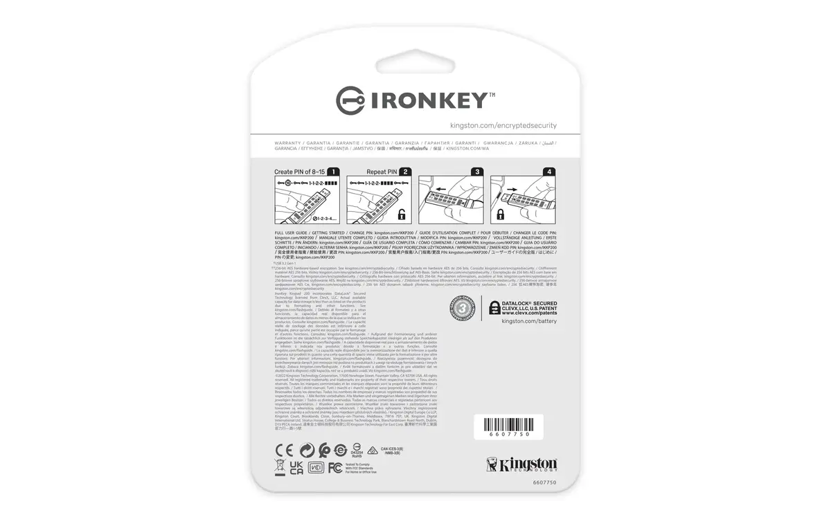 USB флеш-память Kingston Technology IronKey 200 Photo 4