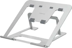Laptop stand Fellowes Alumia portable riser for notebooks up to 15" silver, max load 5 kg, max height 13 cm