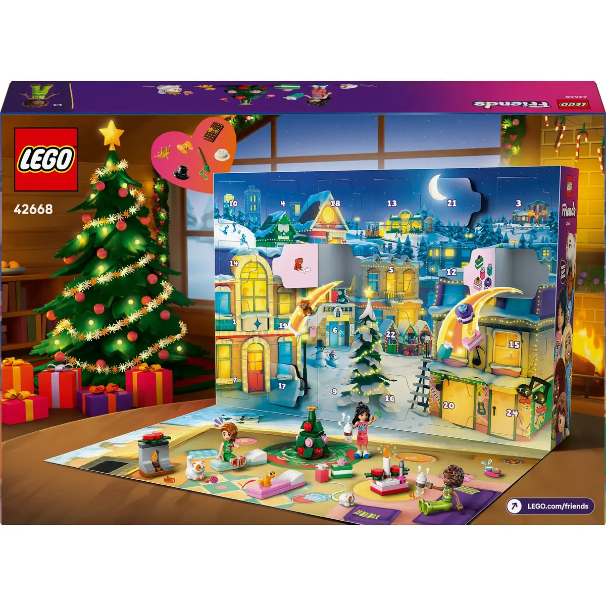 LEGO Friends Advent Calendar 2025 – komplekts 42668 Photo 3
