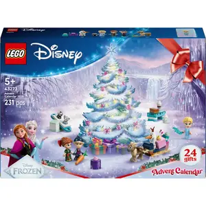 Конструктор LEGO Disney Frozen Advent Calendar 2025 набор 43273 — 231 дет., 4 минифигуры, 5+ лет