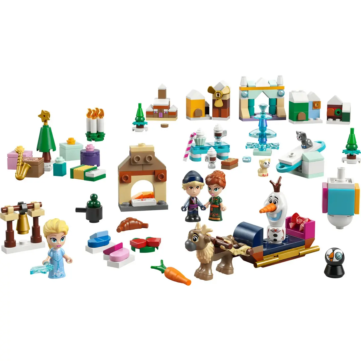 LEGO Disney Frozen Advent Calendar 2025 komplekts 43273 Photo 2