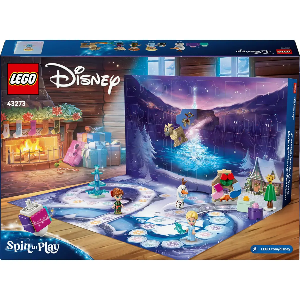 LEGO Disney Frozen Advent Calendar 2025 komplekts 43273 Photo 3