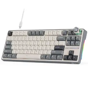 Механическая клавиатура Royal Kludge R87 Pro — коричневые переключатели, раскладка US