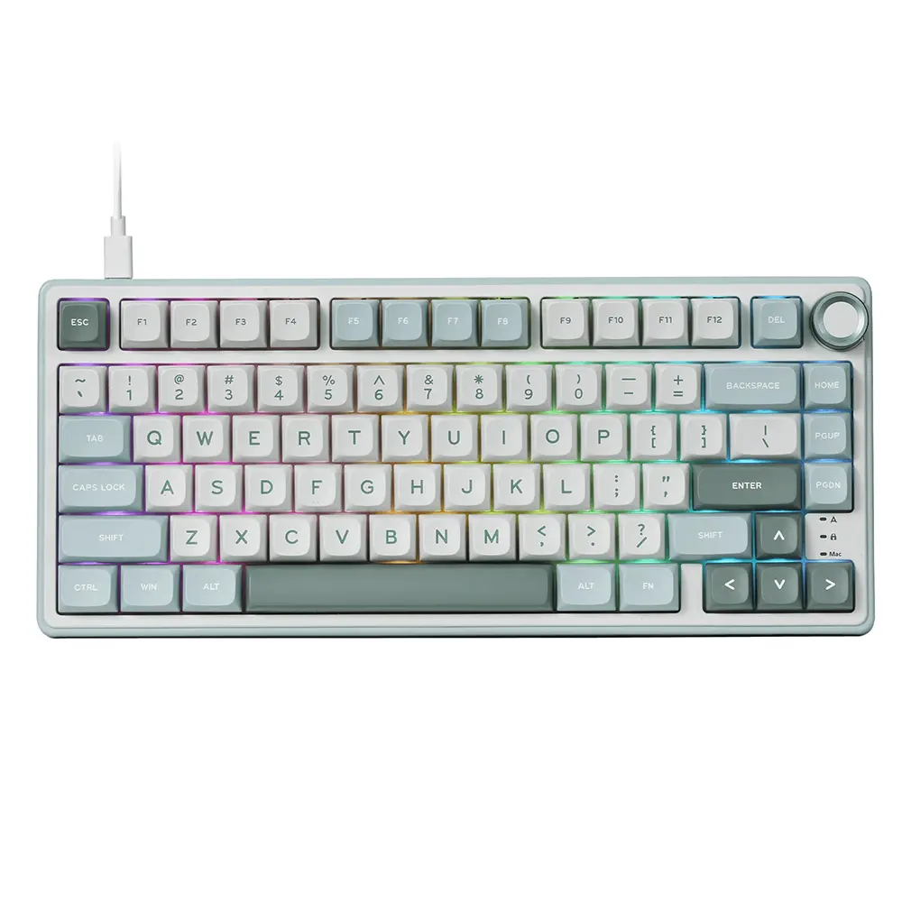 Mehāniskā tastatūra Royal Kludge R75 Sky