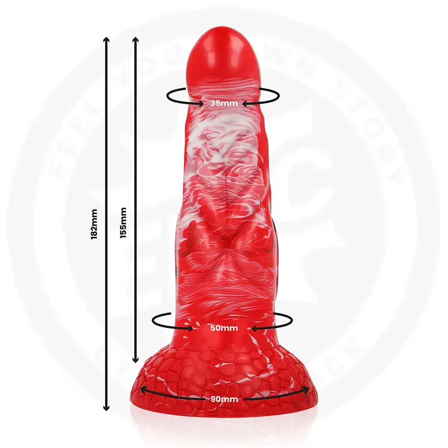 Dildo EPIC DILDO AGNIS CRIMSON FIRE Photo 2