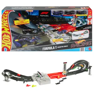 Набор гоночных машин и треков Hot Wheels JDY16 Формула 1 3 машины
