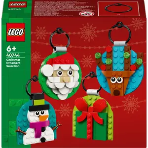 LEGO Christmas Ornament Collection 40744 — Holiday-themed LEGO ornament set