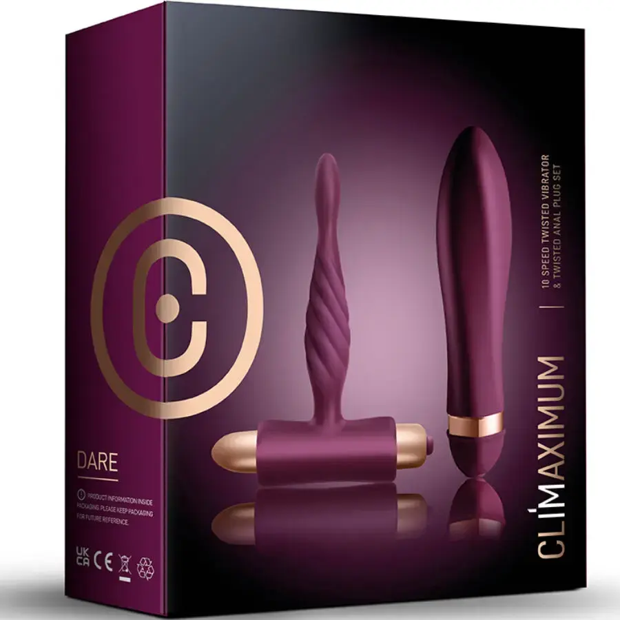 Вибратор CLIMAXIMUM DARE KIT TWISTED — набор для начинающих Photo 4