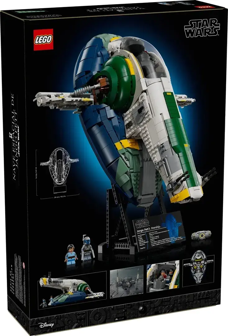 LEGO Star Wars Džango Feta kuģis 75409 konstruktors Photo 2