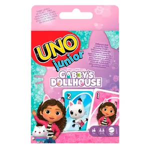 Card Game MATTEL UNO Junior Gabby’s Dollhouse — Shedding Card Game, Age 3+