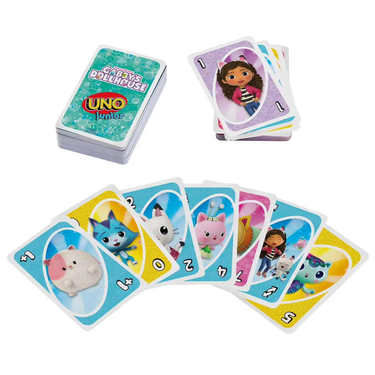 Карточная игра MATTEL UNO Junior Gabby’s Dollhouse Photo 3