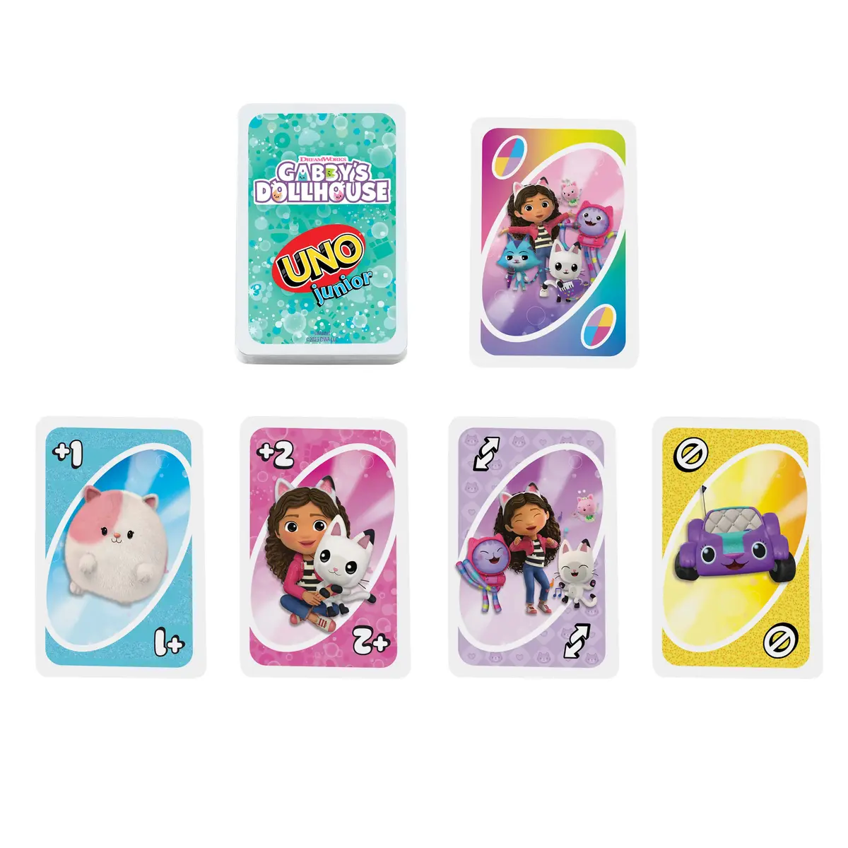 Карточная игра MATTEL UNO Junior Gabby’s Dollhouse Photo 5