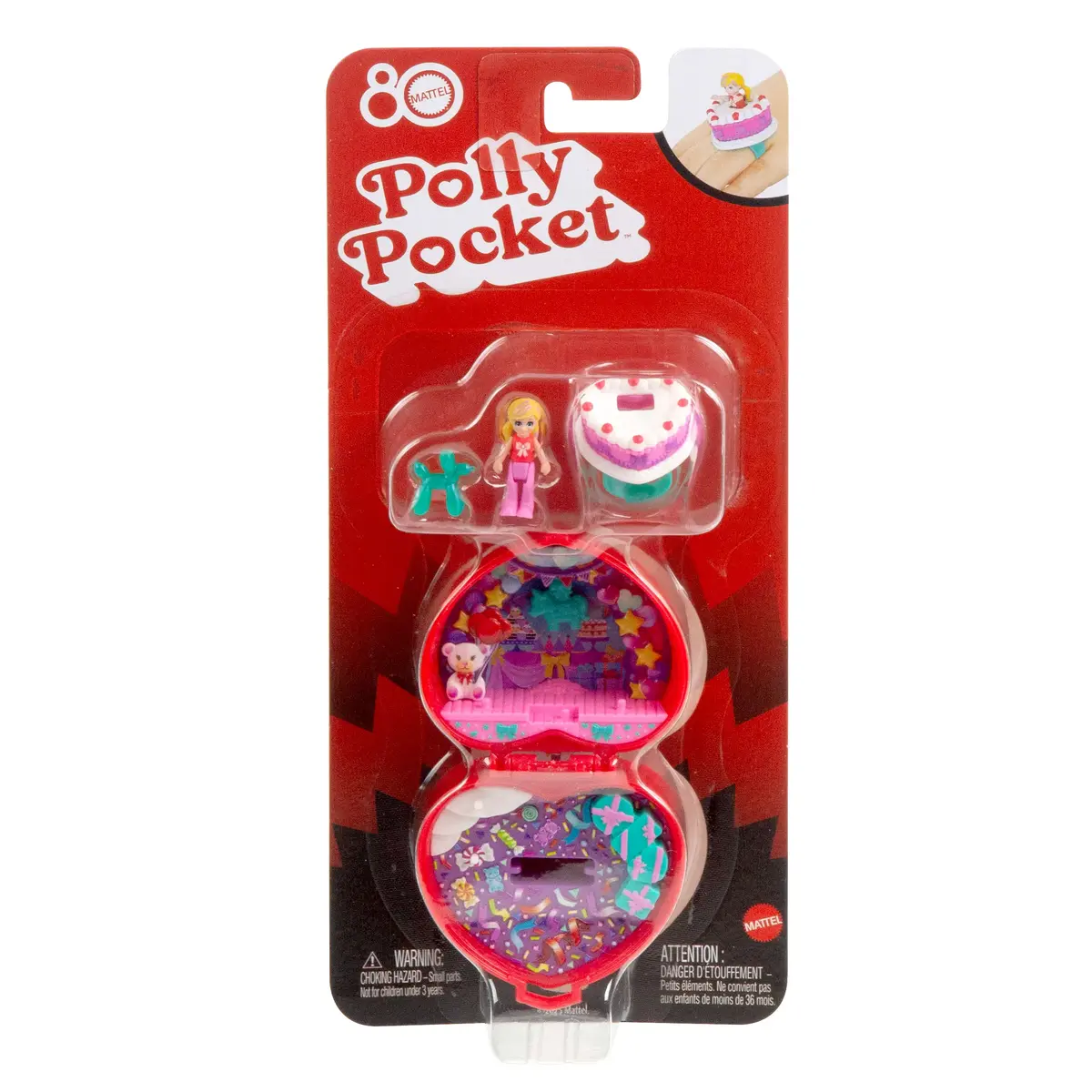 Кукла и игровой набор Polly Pocket Mattel 80 лет Photo 6