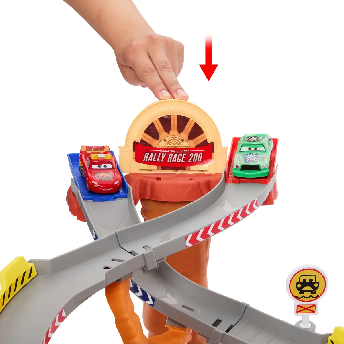 Набор автомобилей и трека Mattel Disney Pixar Cars Радиатор Спрингс Гонка и Спасение Photo 4