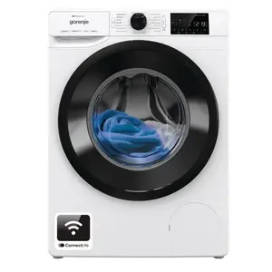 Стиральная машина напольная Gorenje WPNEI84SASWIFI/PL 8 кг 1400 об/мин Wi‑Fi белая, инверторный мотор