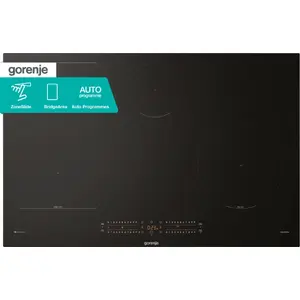 Индукционная варочная панель Gorenje GI8432BSCWF — 60 см, 4 зоны, сенсорное управление, чёрная